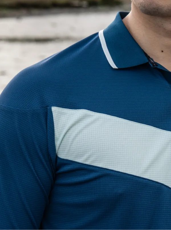 Mizuno Block Interlock Short Sleeve Polo Shirt