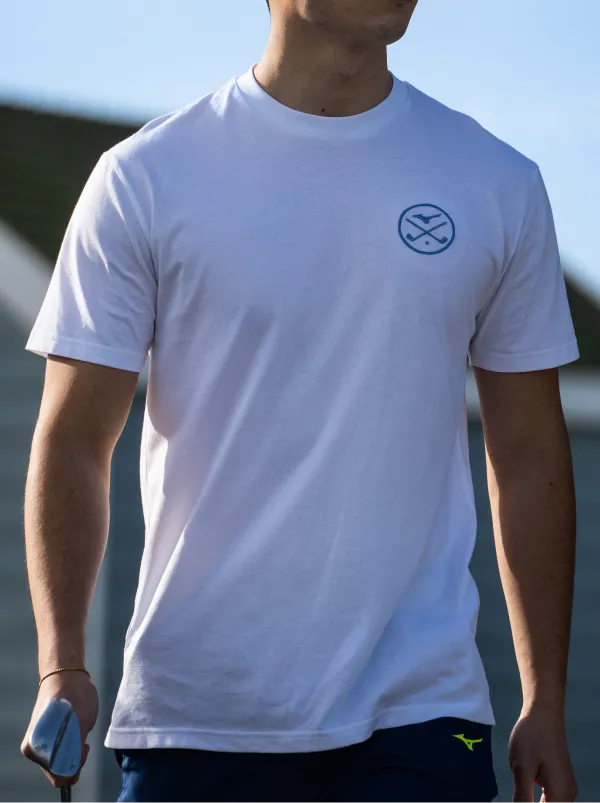 Mizuno Crossed Clubs Cotton Short Sleeve T-Shirt