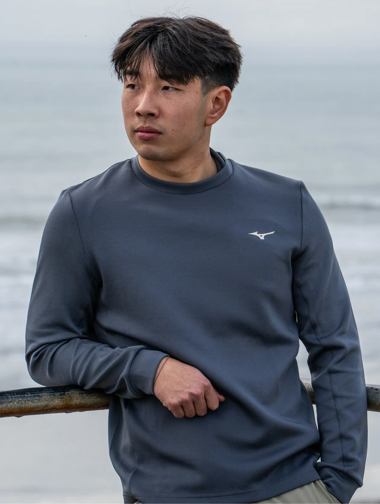 Mizuno G-Style Long Sleeve Crew Neck 2.0